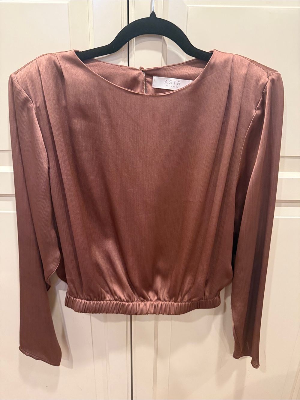 Astr The Label Rose Top